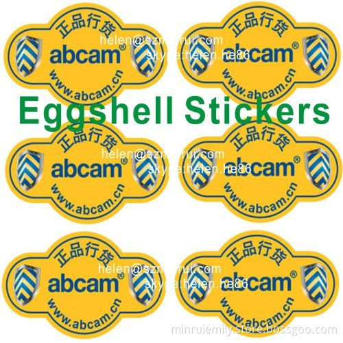 Custom Security Tamper Evident Protection Label Printing,ultra Destructible Stickers